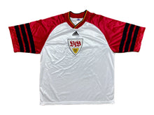 Cargar imagen en el visor de la galería, Camiseta Entrenamiento VFB Stuttgart 1998-99 Adidas Vintage - L/XL

