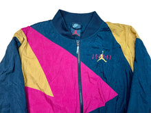 Carregar imagem no visualizador da galeria, Chaqueta Bomber Colorblock Nike Jordan VII (1992) Vintage - XS/S
