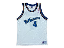 Cargar imagen en el visor de la galería, Camiseta Washigton Wizards Chris Webber #4 Champion Vintage - M/L
