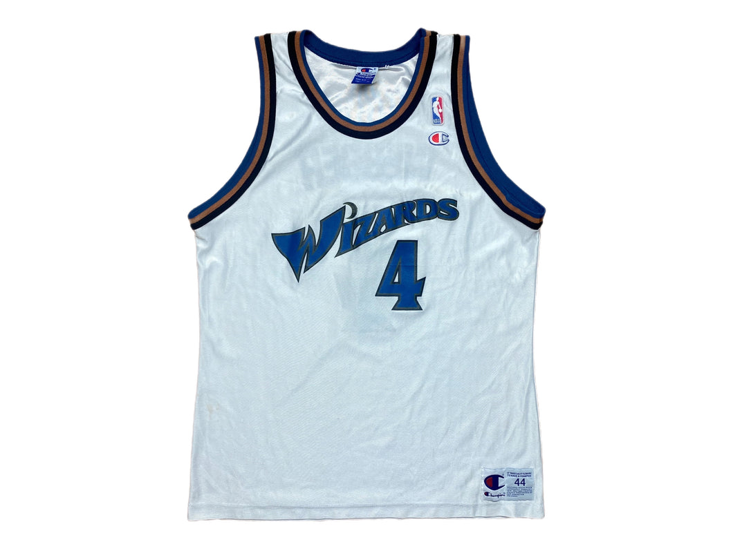 Camiseta Washigton Wizards Chris Webber #4 Champion Vintage - M/L