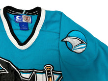 Carica l&#39;immagine nel visualizzatore di Gallery, Camiseta Hockey San Jose Sharks Starter Vintage - S/M/L
