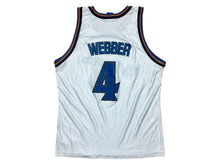 Carregar imagem no visualizador da galeria, Camiseta Washigton Wizards Chris Webber #4 Champion Vintage - M/L
