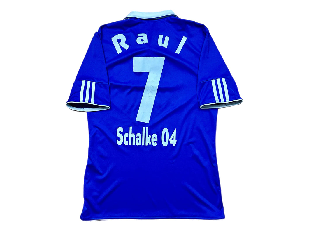 Camiseta FC Schalke 04 2010-2011 Raúl #7 Adidas - S/M/L