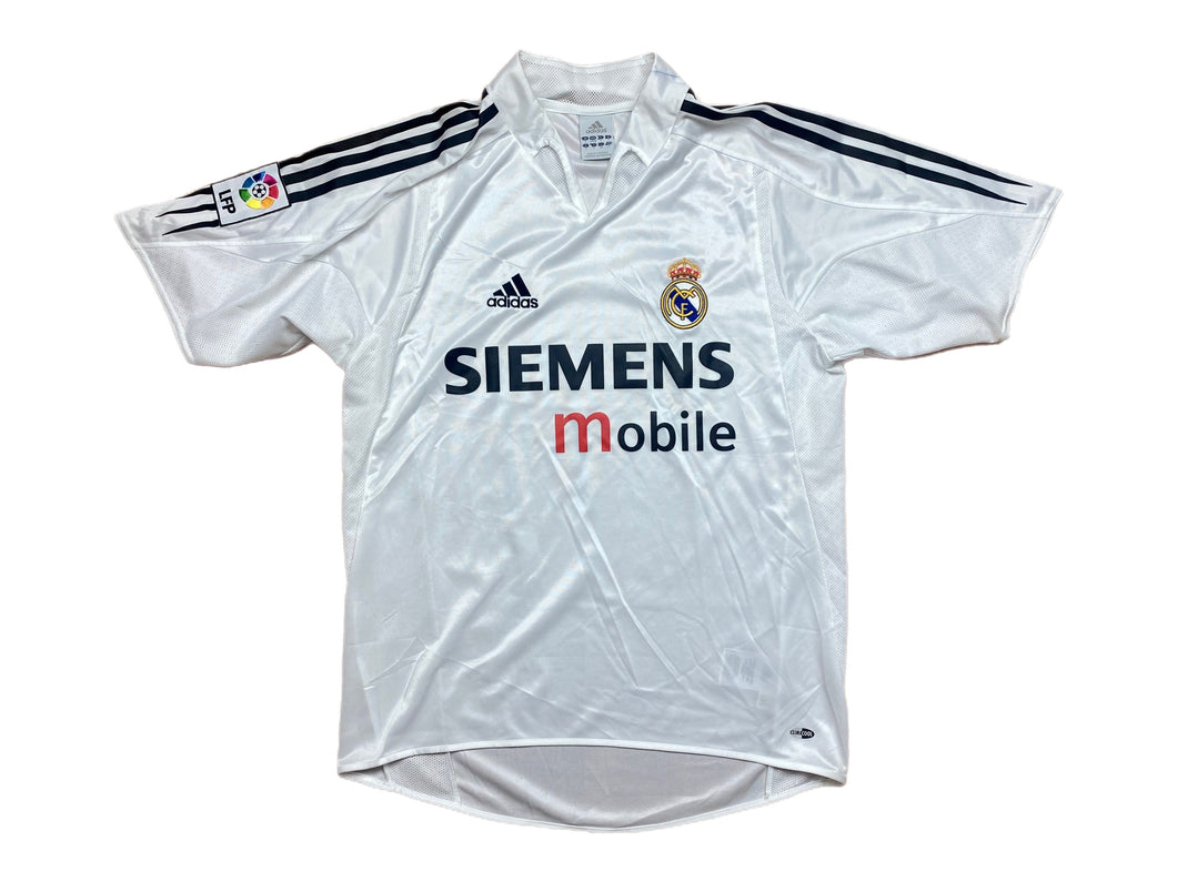 ¡Nueva! Camiseta Real Madrid CF 2004-05 Adidas - S/M