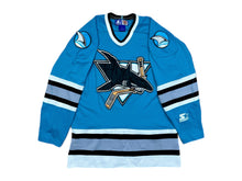 Carregar imagem no visualizador da galeria, Camiseta Hockey San Jose Sharks Starter Vintage - S/M/L
