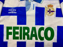 Carregar imagem no visualizador da galeria, Camiseta RC Deportivo de la Coruña 1992-93 Bebeto #11 Umbro - L/XL
