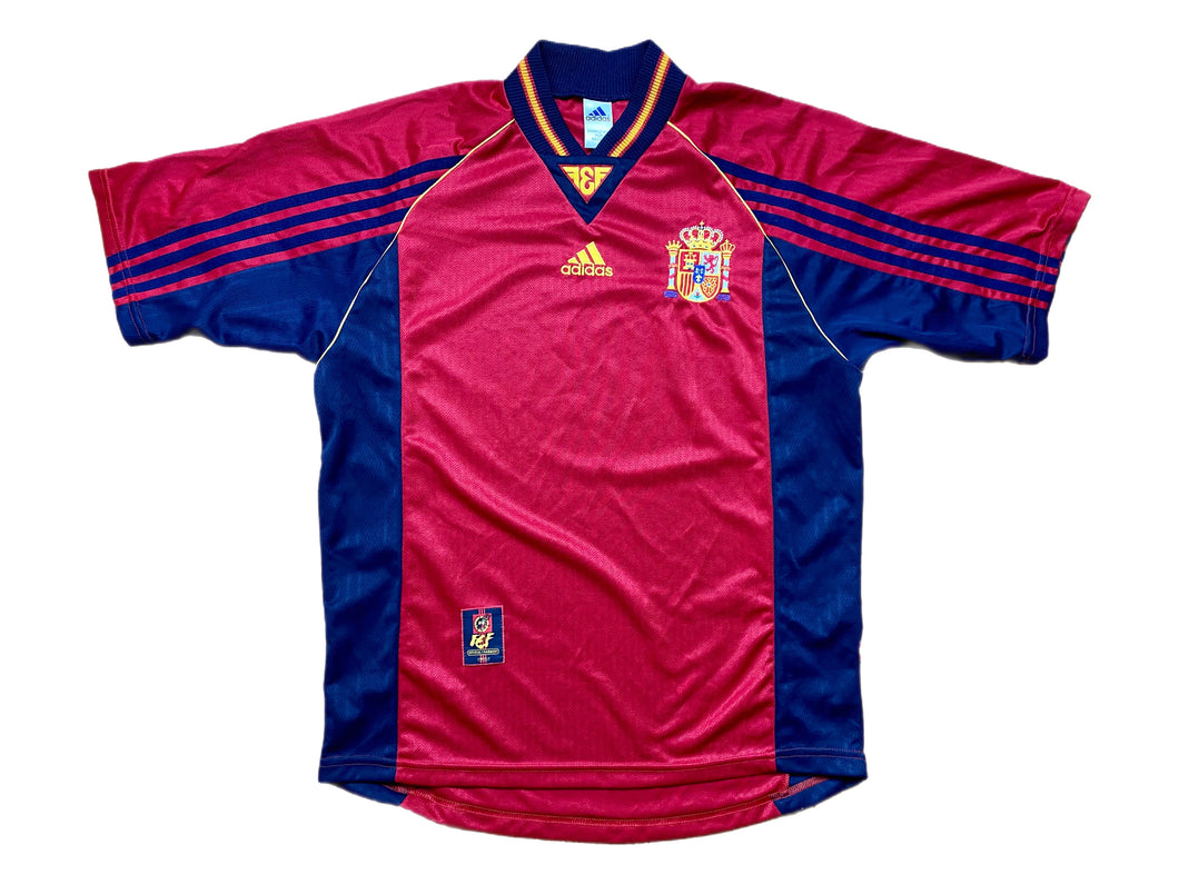 Camiseta Selección Española 1998 Adidas Vintage (SAMPLE)- S/M