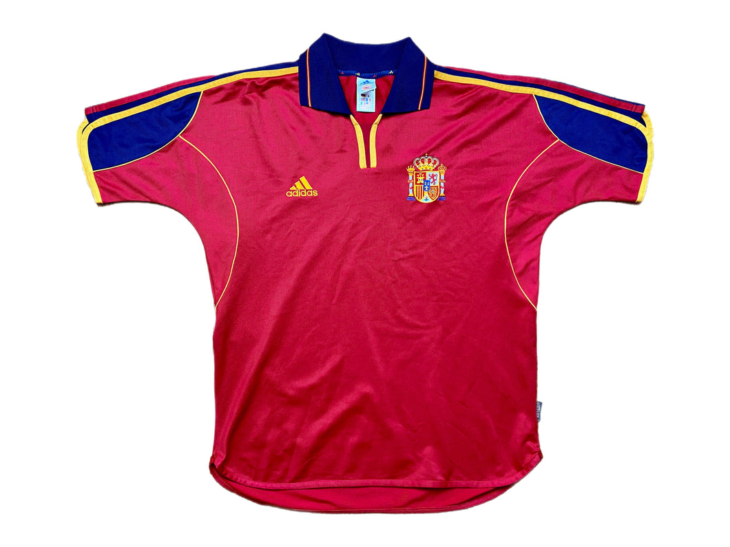 Camiseta Selección Española de Fútbol (FEF) 2000 Adidas Vintage - S/M/L