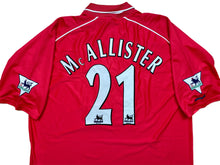 Charger l&#39;image dans la galerie, Camiseta Liverpool 2000-02 Reebok Vintage McAllister #21 - L/XL/XXL

