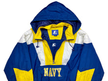 Cargar imagen en el visor de la galería, Pullover Navy Midshipmen Starter Vintage - XL/XXL
