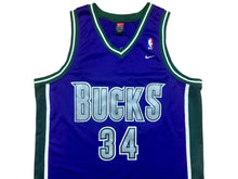 Cargar imagen en el visor de la galería, Camiseta Milwaukee Bucks Ray Allen #34 Nike Vintage - XL/XXL
