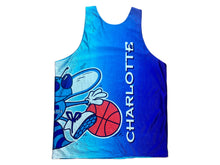 Carregar imagem no visualizador da galeria, Camiseta Reversible Charlotte Hornets Starter Vintage - L/XL
